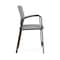 Lesro Newport Hip Chair Metal Frame, Bronze, RS Fog Upholstery NP1161 - alternate 2